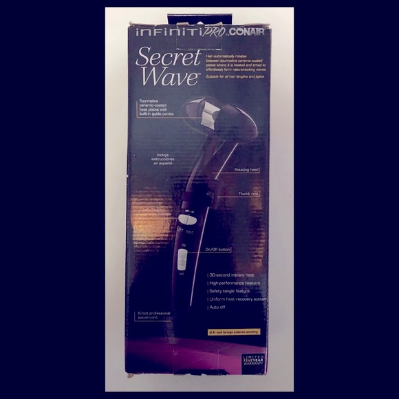 Conair Infiniti Pro Secret Wave, Purple, NEW - Picture 2 of 10